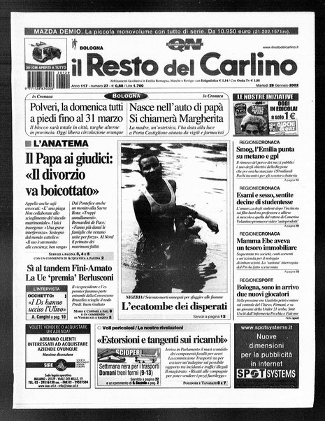 Il Resto del Carlino : giornale dell'Emilia